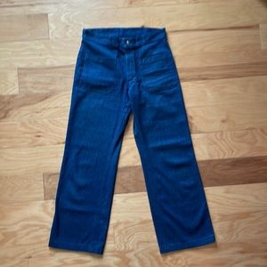 Vintage Seafarer Wide Leg Sailor Jeans size 28 Medium